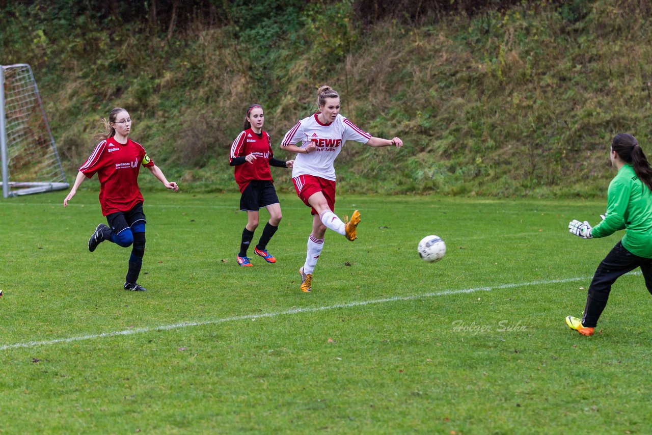 Bild 95 - B-Juniorinnen TuS Tensfeld - TSV Weddelbrook : Ergebnis: 3:1